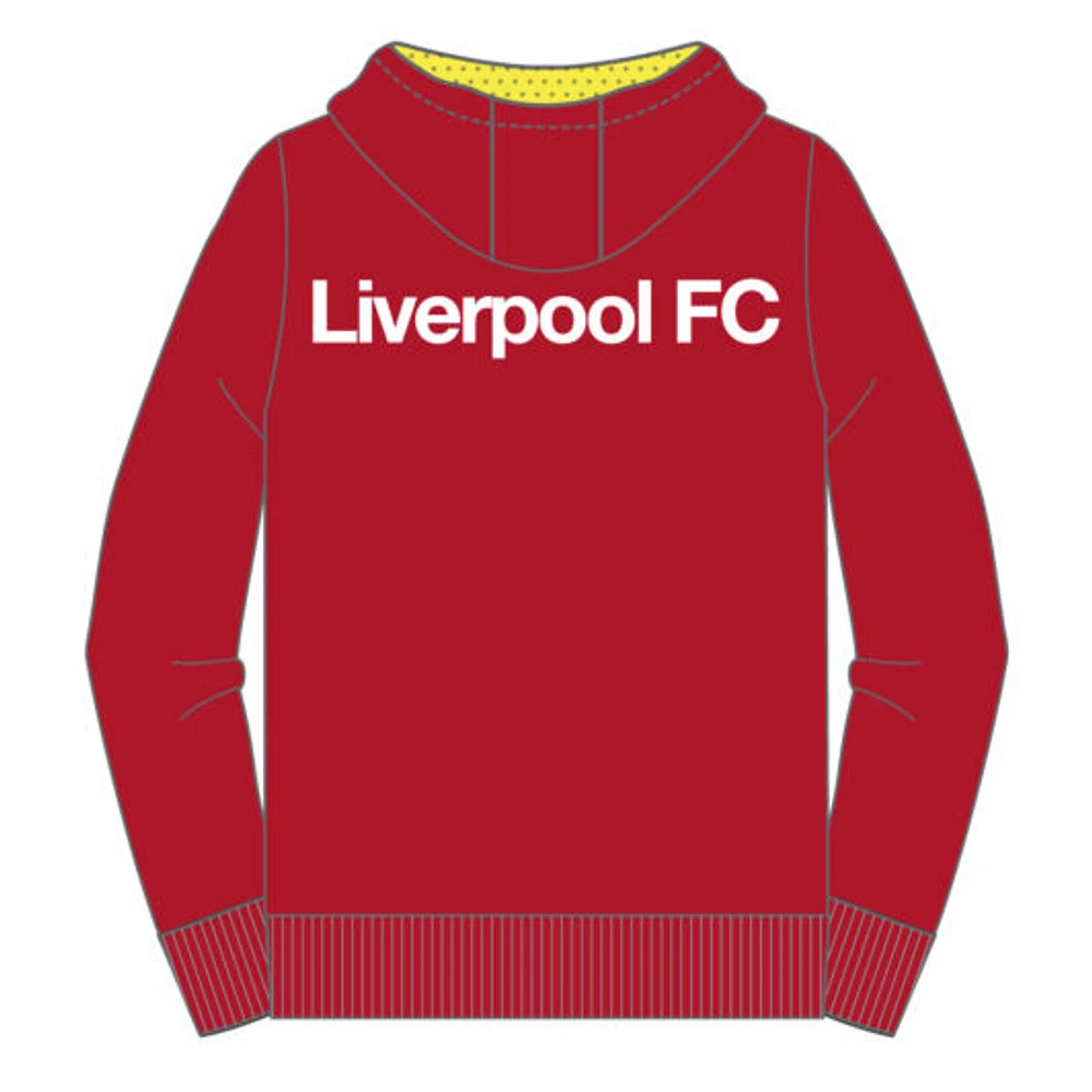 EPL Poly Hoodie Stripe Liverpool FC