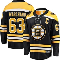 NHL Player Replica Breakaway Jersey Home Brad Marchand Bruins