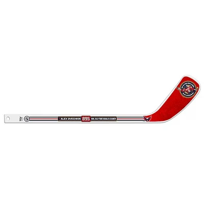 NHL Player Wood Mini Stick 895 NHL All-Time Goals Leader Alex Ovechkin