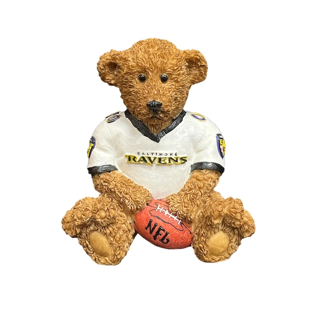 NFL Mini Ceramic Figurine Powerplay Teddies Ravens