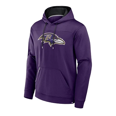 NFL Hoodie Pull Over Dot Faded Defender Ravens