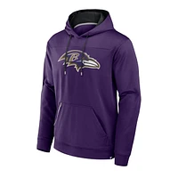NFL Hoodie Pull Over Dot Faded Defender Ravens