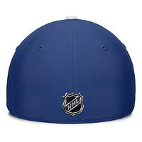 NHL Hat Structured Stretch Authentic Pro Rink Flex Two Tone 2024 Maple Leafs