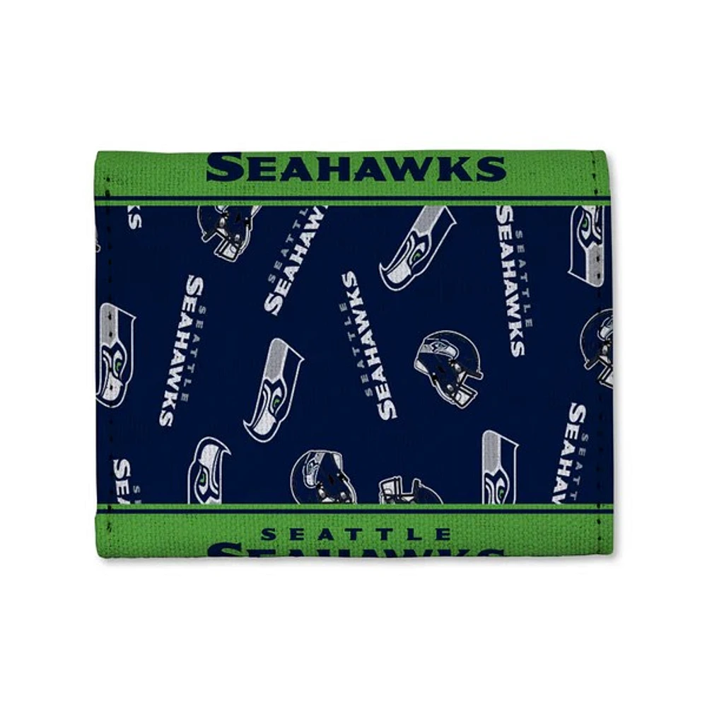 NFL Canvas Trifold Wallet Seahawks