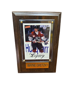 NHL Collectible Plaque with Card 4x6 All Star Wayne Gretzky Oilers