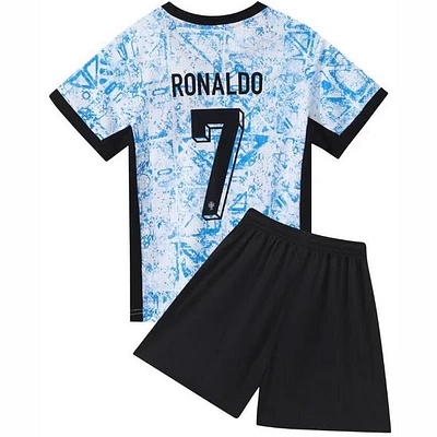 Country Youth Player Soccer Jersey Kit #7 Portugal