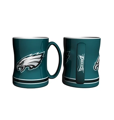 NFL Coffee Mug Sculpted Relief Eagles