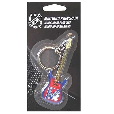 NHL Keychain Guitar Rangers