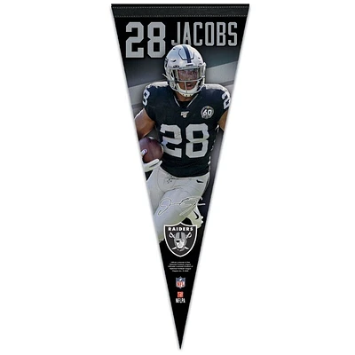 NFL Player Felt Pennant Josh Jacobs Raiders