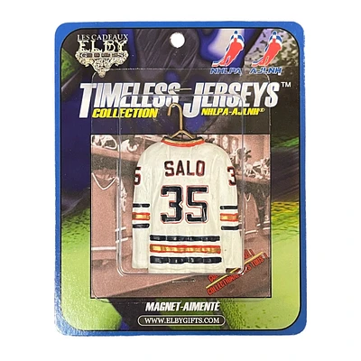 NHL Vintage Player Ceramic Magnet Tommy Salo Islanders