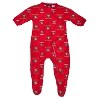 NFL Infant Onesie Raglan Zip Up 49ers