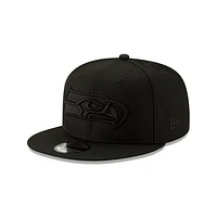 NFL Hat 950 Basic Snap Blackout Seahawks