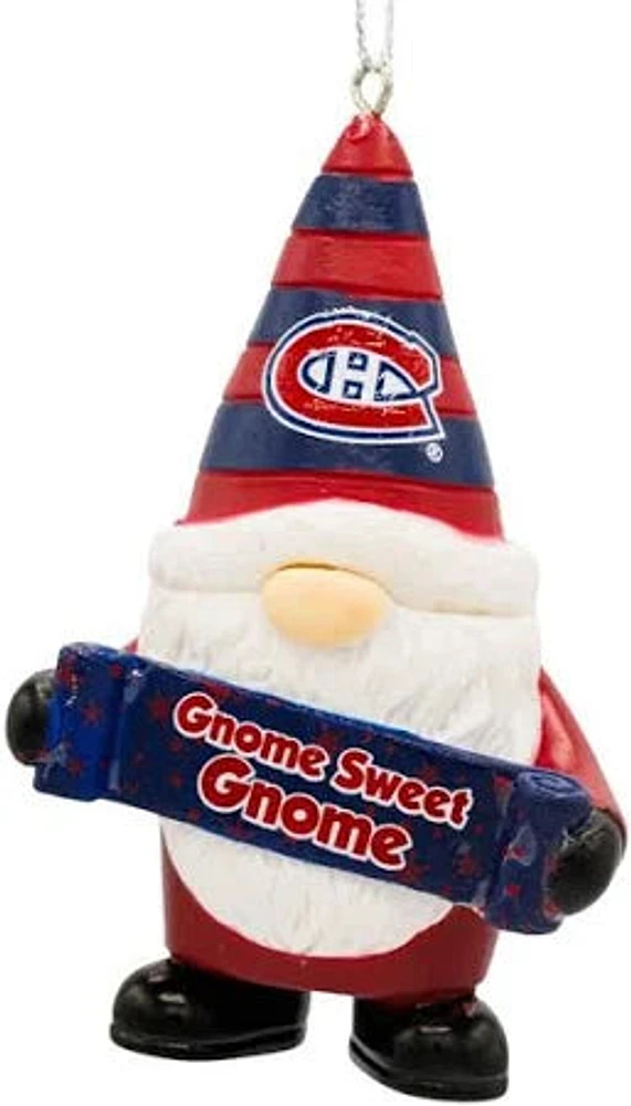 NHL Ornament Gnome Canadiens