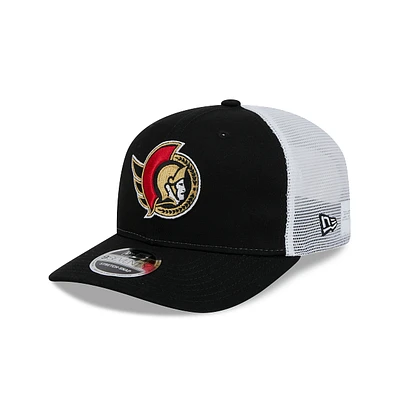 NHL Hat 970 Stretch Snap Trucker Core Senators