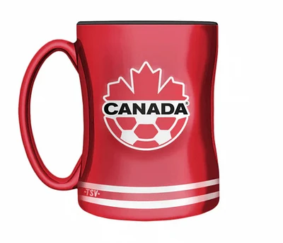 Canadian Soccer Association Coffee Mug Sculpted Relief Team Canada