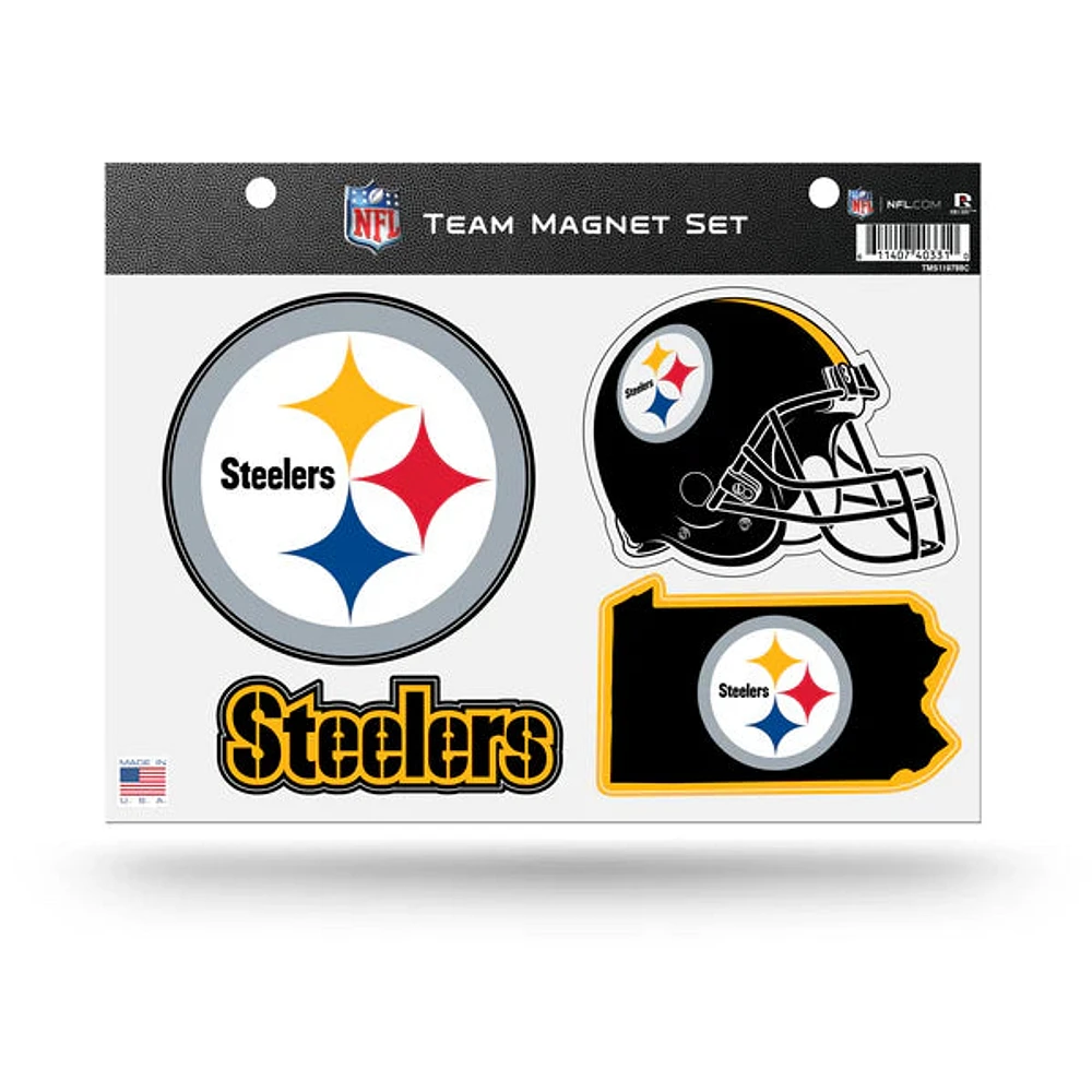 NFL Team Magnet Set Steelers