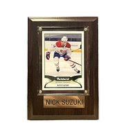 NHL Collectible Plaque with Card 4x6 Parkhurst Nick Suzuki Canadiens