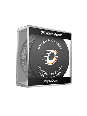 PWHL Game Puck 2025 Ottawa Charge