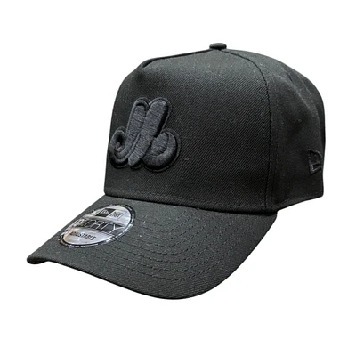 MLB Hat 940 A-Frame Snapback Blackout Expos