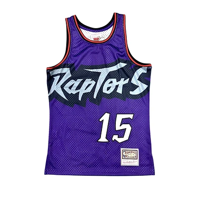 NBA Hardwood Classics Player Maxout Jersey Vince Carter Raptors (Purple)
