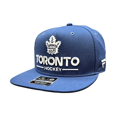 NHL Hat Snapback Authentic Pro Rink 3 Maple Leafs