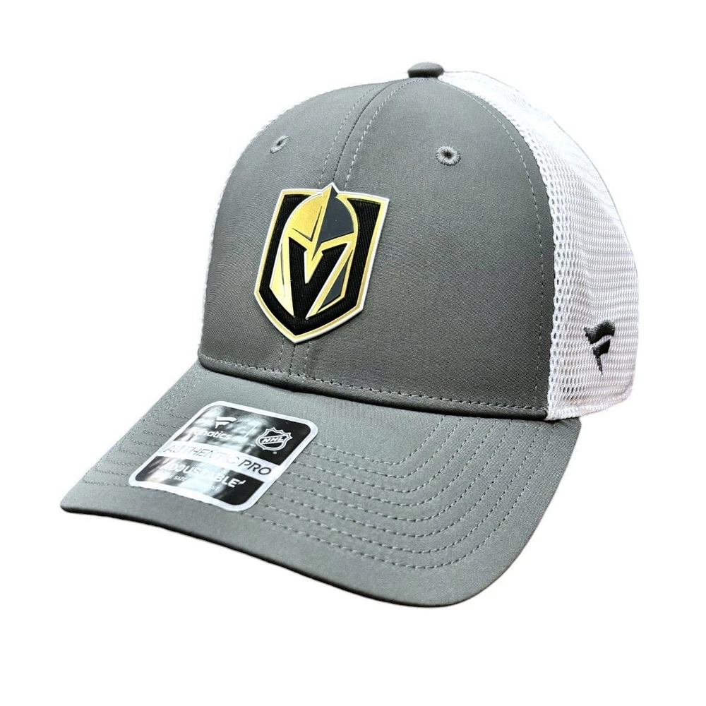 NHL Hat Authentic Pro Structured Adjustable Rink Golden Knights