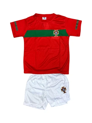 Country Kids Soccer Jersey Kit Home Portugal