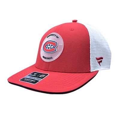 NHL Hat Structured Adjustable Trucker Authentic Pro Rink Side 6 2025 Canadiens
