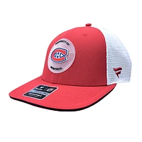 NHL Hat Structured Adjustable Trucker Authentic Pro Rink Side 6 2025 Canadiens