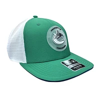 NHL Hat Structured Adjustable Trucker Authentic Pro Rink Side 6 2025 Canucks