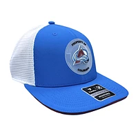 NHL Hat Structured Adjustable Trucker Authentic Pro Rink Side 6 2025 Avalanche