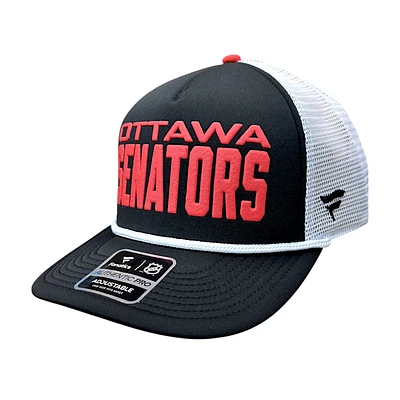 NHL Hat Structured Adjustable Trucker Authentic Pro Rink Foam 2026 Senators
