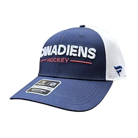 NHL Hat Structured Adjustable Trucker Authentic Pro Rinkside2 2025 Canadiens