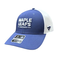NHL Hat Structured Adjustable Trucker Authentic Pro Rinkside2 2025 Maple Leafs