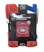 NHL Micro Plush Throw Blanket Canadiens