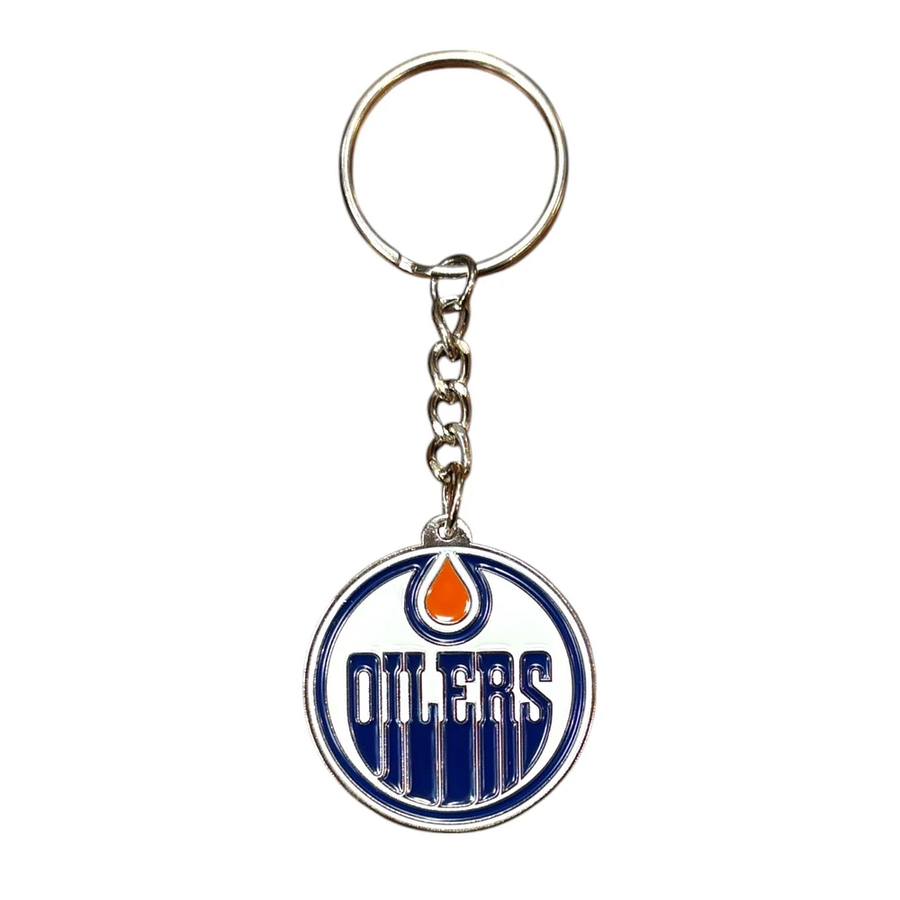 NHL Keychain Logo Oilers