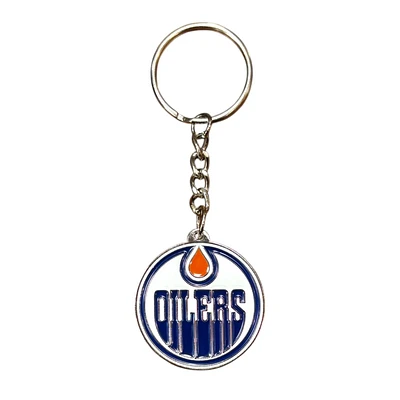 NHL Keychain Logo Oilers
