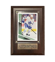 NHL Collectible Plaque with Card 4x6 Parkhurst Vertical Auston Matthews Maple Leafs