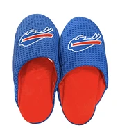 NFL Slippers Waffle Logo Bills