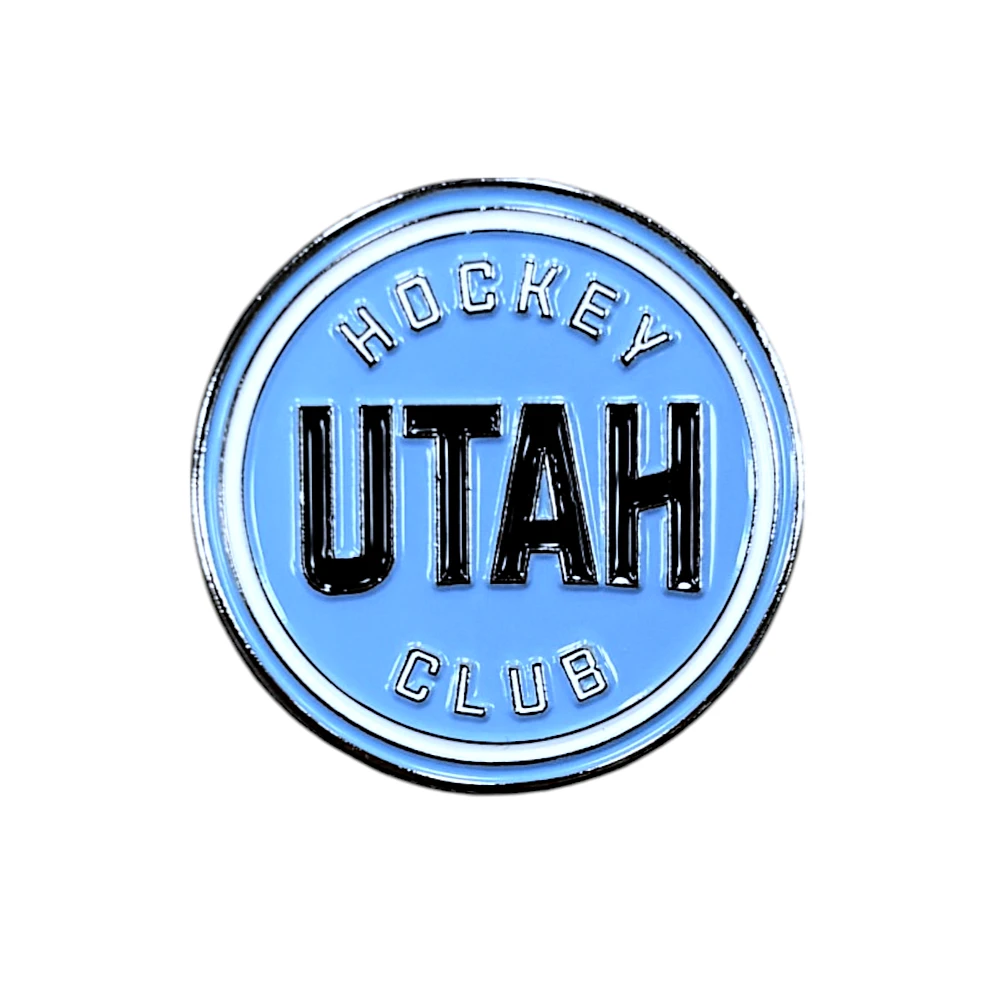 NHL Lapel Pin Embossed Logo Utah Hockey Club