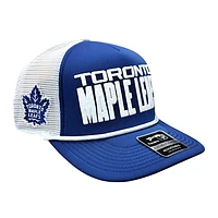 NHL Hat Structured Adjustable Trucker Authentic Pro Rink Foam 2026 Maple Leafs