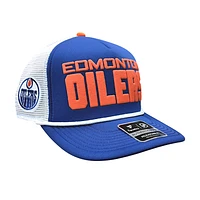 NHL Hat Structured Adjustable Trucker Authentic Pro Rink Foam 2026 Oilers