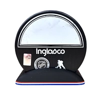 Puck Display Stand Red, White and Blue