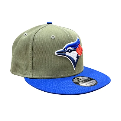 MLB Hat 950 Basic Snapback 2Tone Army Green Blue Jays