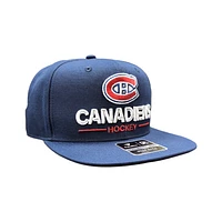 NHL Hat Snapback Authentic Pro Rink 3 Canadiens