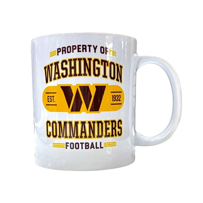 NFL Coffee Mug Subl. 11 Oz Property of Commanders