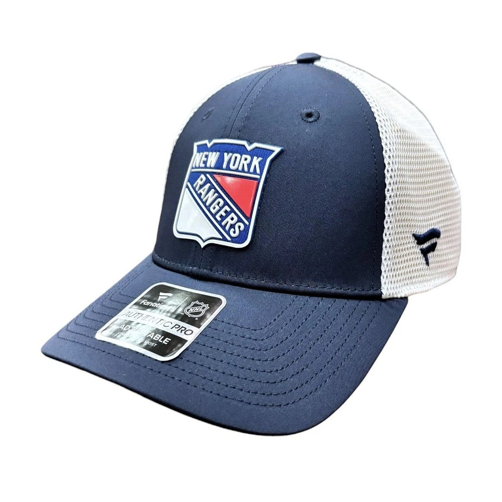 NHL Hat Authentic Pro Structured Adjustable Rink Rangers