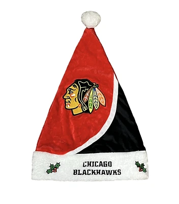 NHL Santa Hat Color Block Blackhawks