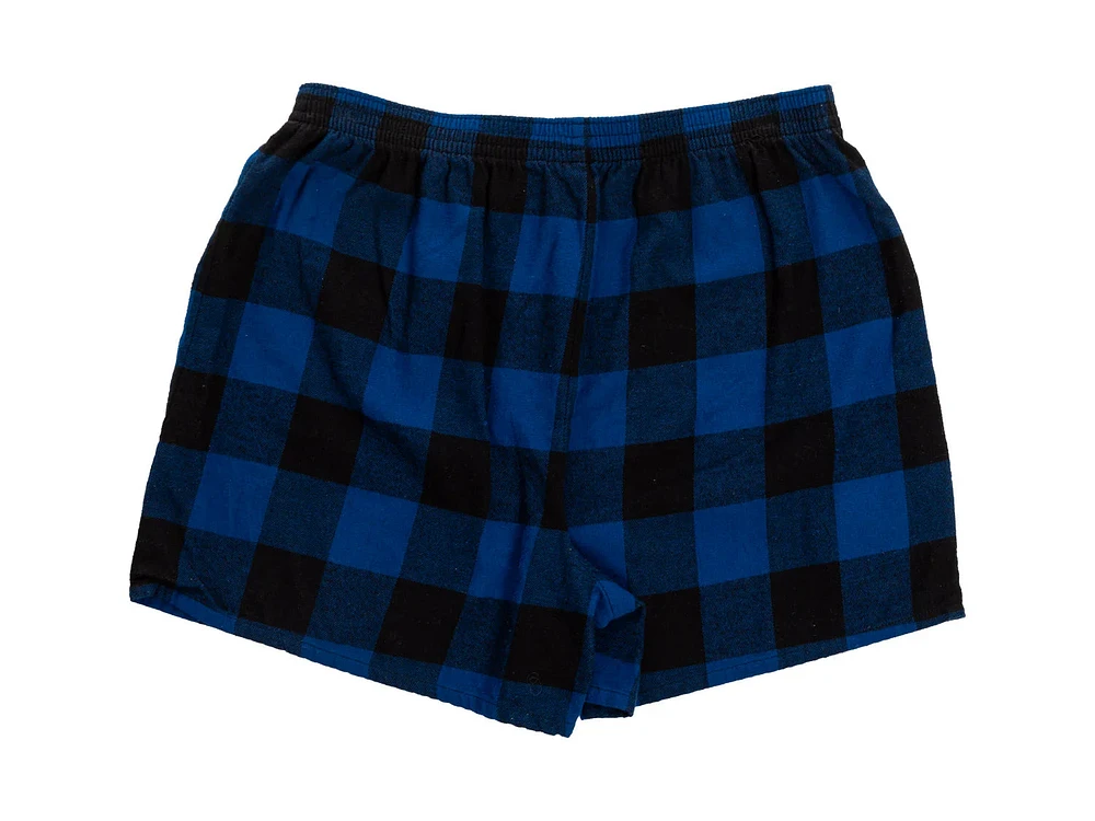 NHL PJ Shorts Buffalo Plaid Maple Leafs