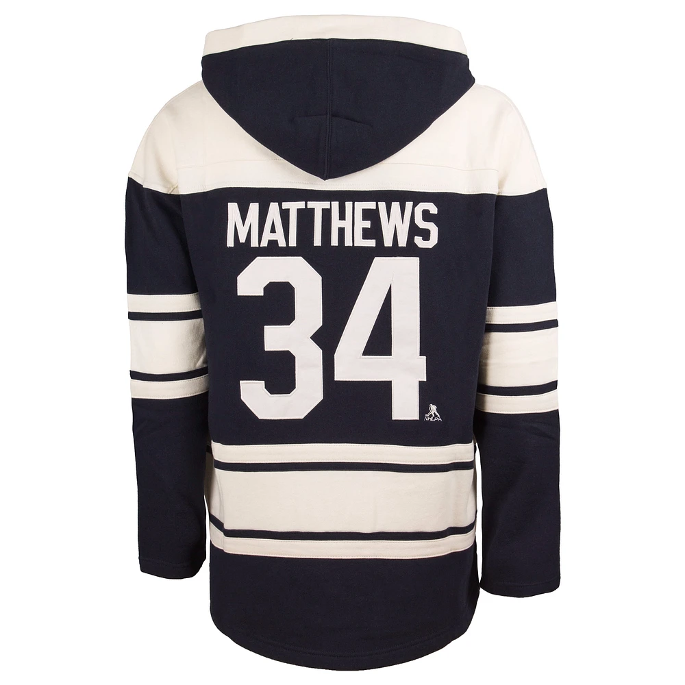 NHL Player Hoodie Lacer Auston Matthews Maple Leafs